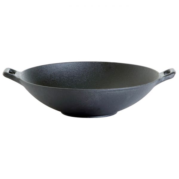 Wok aus Gusseisen, Ø 25cm