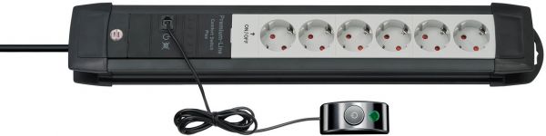Premium Line Comfort Switch Plus Steckdosenleiste 6 fach