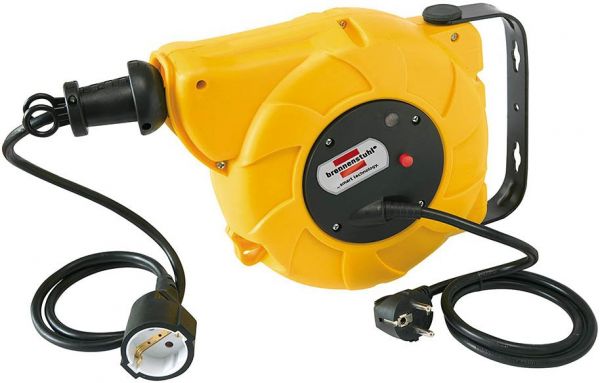 Kabeltrommel Automatik IP20 9+2m H05VV-F 3G1,5